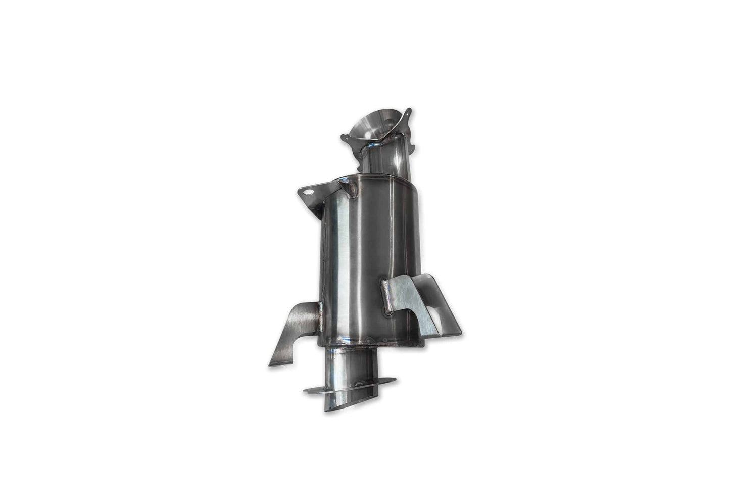 2023-24 Ski-Doo 850 Gen 5 / Lynx Raiden (Shredder Model only) Factory Turbo Lightweight Muffler – Stainless Steel